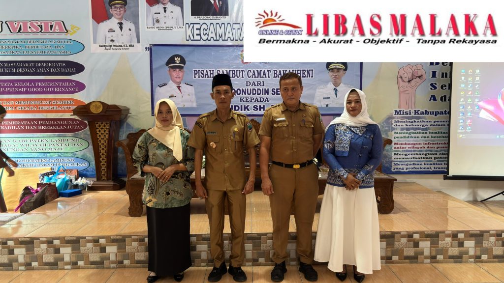 Merasa Banyak Kenangan Selama Jadi Camat Bakauheni, Furqonuddin Pesan Agar Terus Laksanakan Program Bupati Radityo Egi Pratama