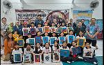 Batik TIN RW 04 Kelurahan Gundih Terima Kunjungan Edukasi Membatik dari DR Tampines Primary School Singapura