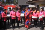 Polres Probolinggo dan Bhayangkari Salurkan Bantuan untuk Relawan Karhutla TNBTS di Bromo