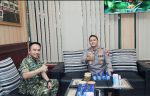 Kapolres Baru Kunjungi Kodim 0821/Lumajang, Perkuat Sinergitas TNI-Polri