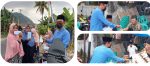 Kades Sukaraja Imbau Warga Gunakan Masker Saat Erupsi Gunung Anak Krakatau