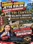 Proyek Jetis Kulon Jadi Sorotan! Pekerjaan Terhenti, Isu “Uang Wartawan ” Mengemuka – Gus Har: Buka Fakta, Jangan Diam!!