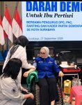 Tutup HUT ke-25 dengan Setetes Darah, Ning Lucy: Ini Bukan Sekadar Seremoni “Darah Demokrat Untuk Ibu Pertiwi” Jadi Penutup Rangkaian HUT ke-25 Demokrat Surabaya