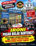 Ironi Pasar Bulak Banteng!!!, Ketika Pemkot Surabaya Menagih Sewa tapi “Penegak Perda Memelihara Pasar Tumpah”???