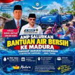 Aliansi Masyarakat Perantau Pasok Ratusan Ribu Liter Air Bersih ke Sampang Madura