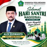 Peringati Hari Santri, Alex Kuswanto Ajak Masyarakat Medaeng Teladani Semangat Santri dalam Membangun Bangsa