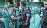 Dandim 0821 Pimpin Korps Kenaikan Pangkat, 58 Personel Terima Amanah Kepangkatan Baru